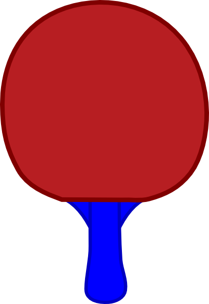Red Paddle Clip Art - Clip Art (408x593)
