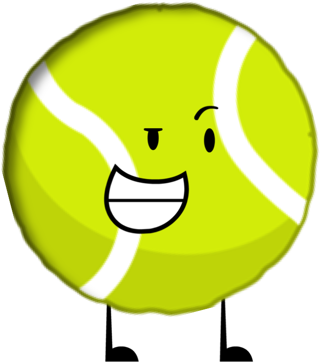 Tennisball Pose1 - Battle For Dream Island Tennis Ball (783x804)