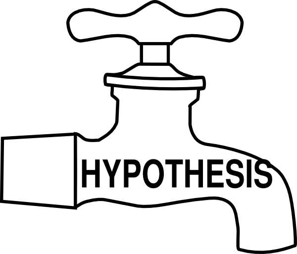 Hypothesis Cliparts - Hypothesis Clipart (600x513)