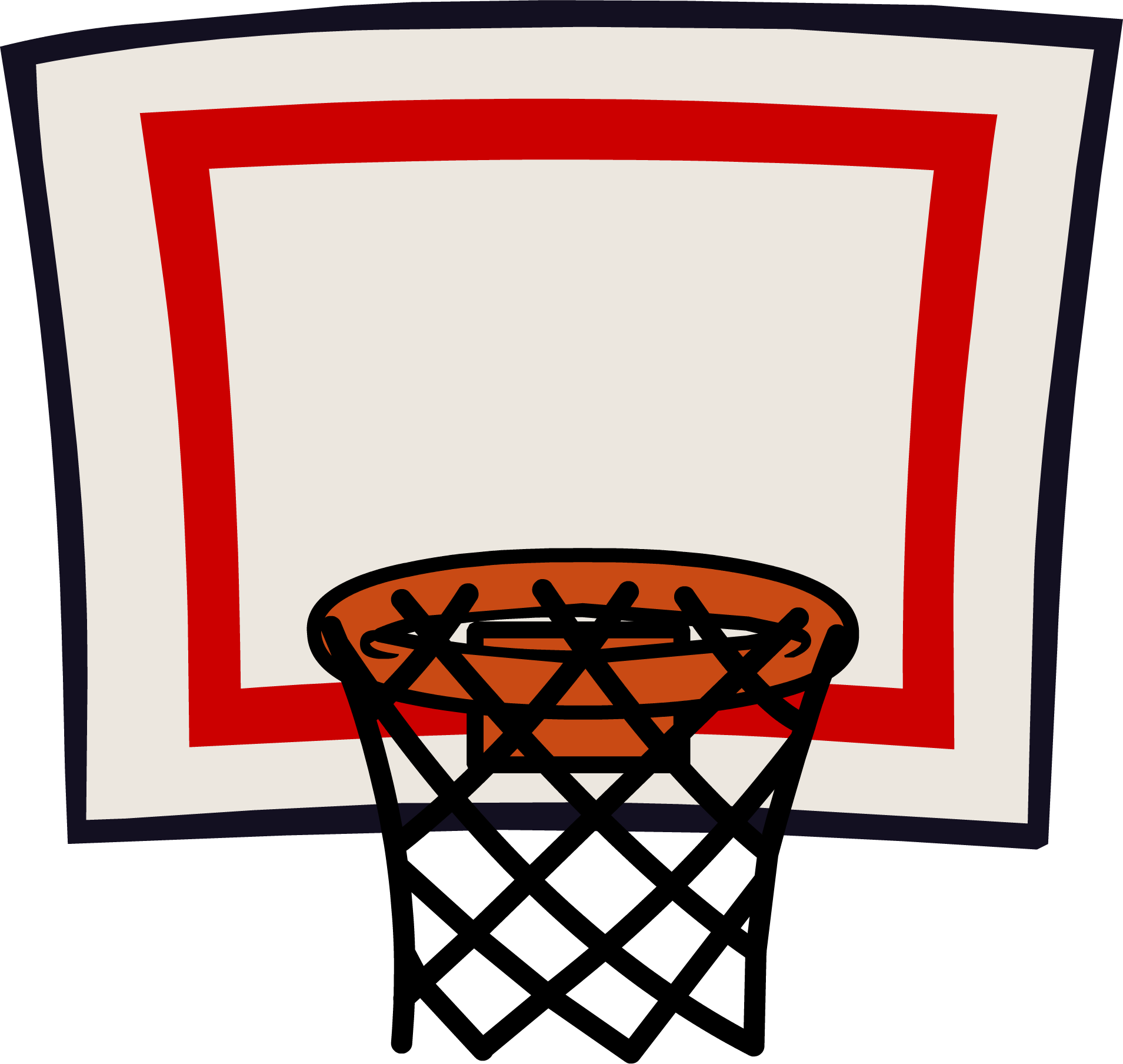 Basketball Goal Cliparts - My Brother Is The Perfect Teammate (1909x1808)