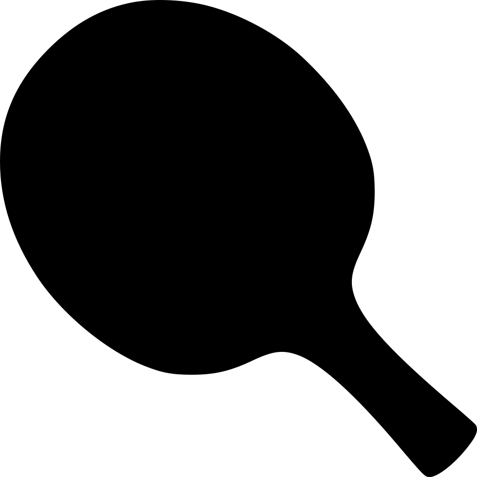 Table Tennis Bat Svg Png Icon Free Download - Table Tennis Rackets Clipart (980x980)