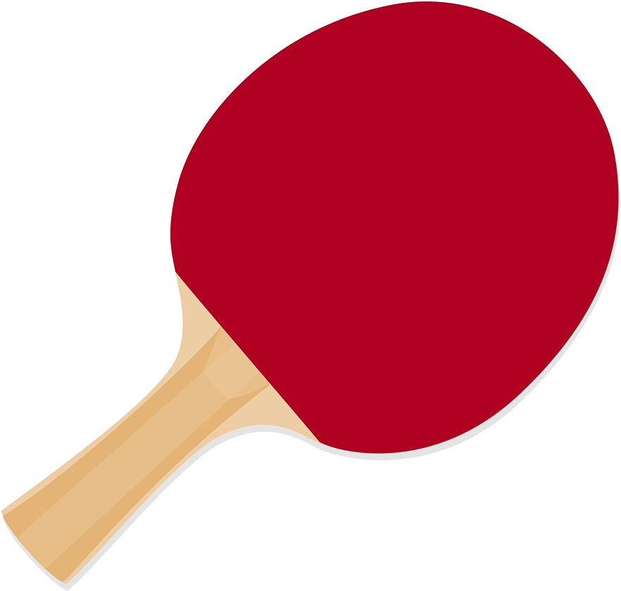 Runner Clipart - Table Tennis Bat Clipart (945x945)