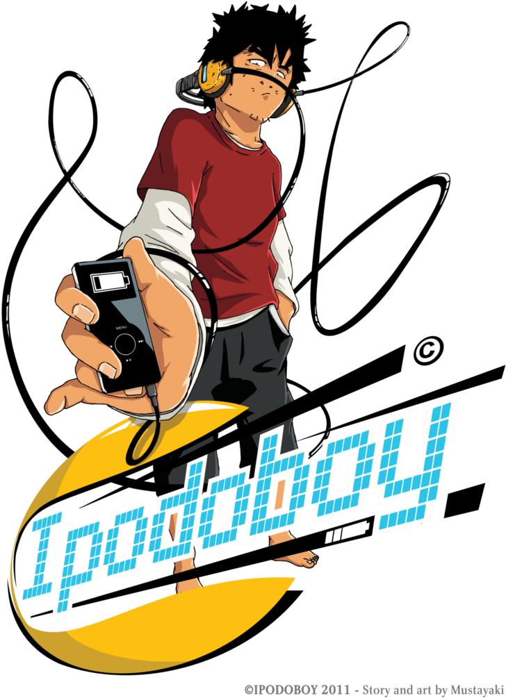 Ipododboy Promo Logo By Mustayaki - Logotipo De Pre Promo (756x1057)