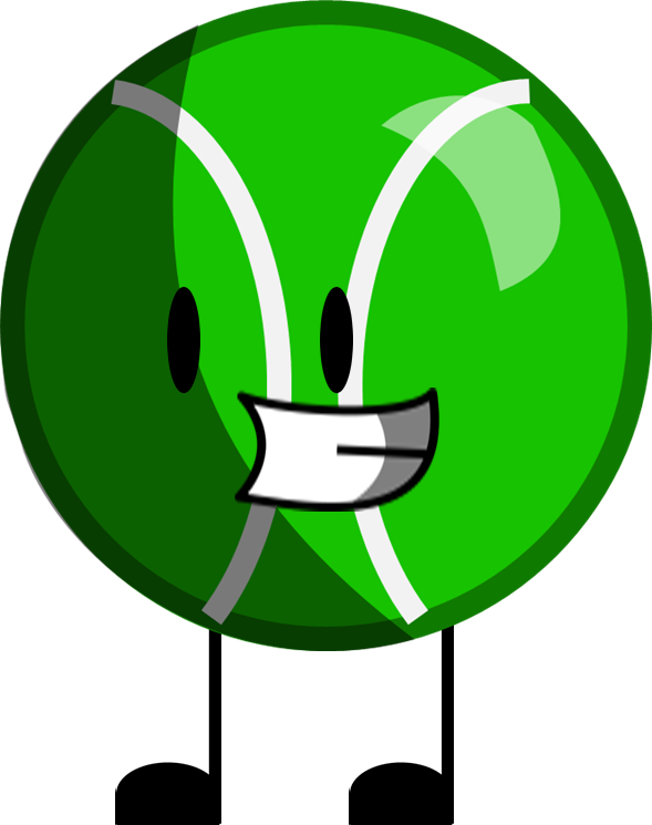 Animatorofawesomenes 2 0 Battle For Dream Island - Battle For Dream Island Tennis Ball (589x745)