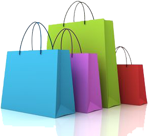 Shopping Bag Png Transparent Images - Shopping Bag Png (736x336)
