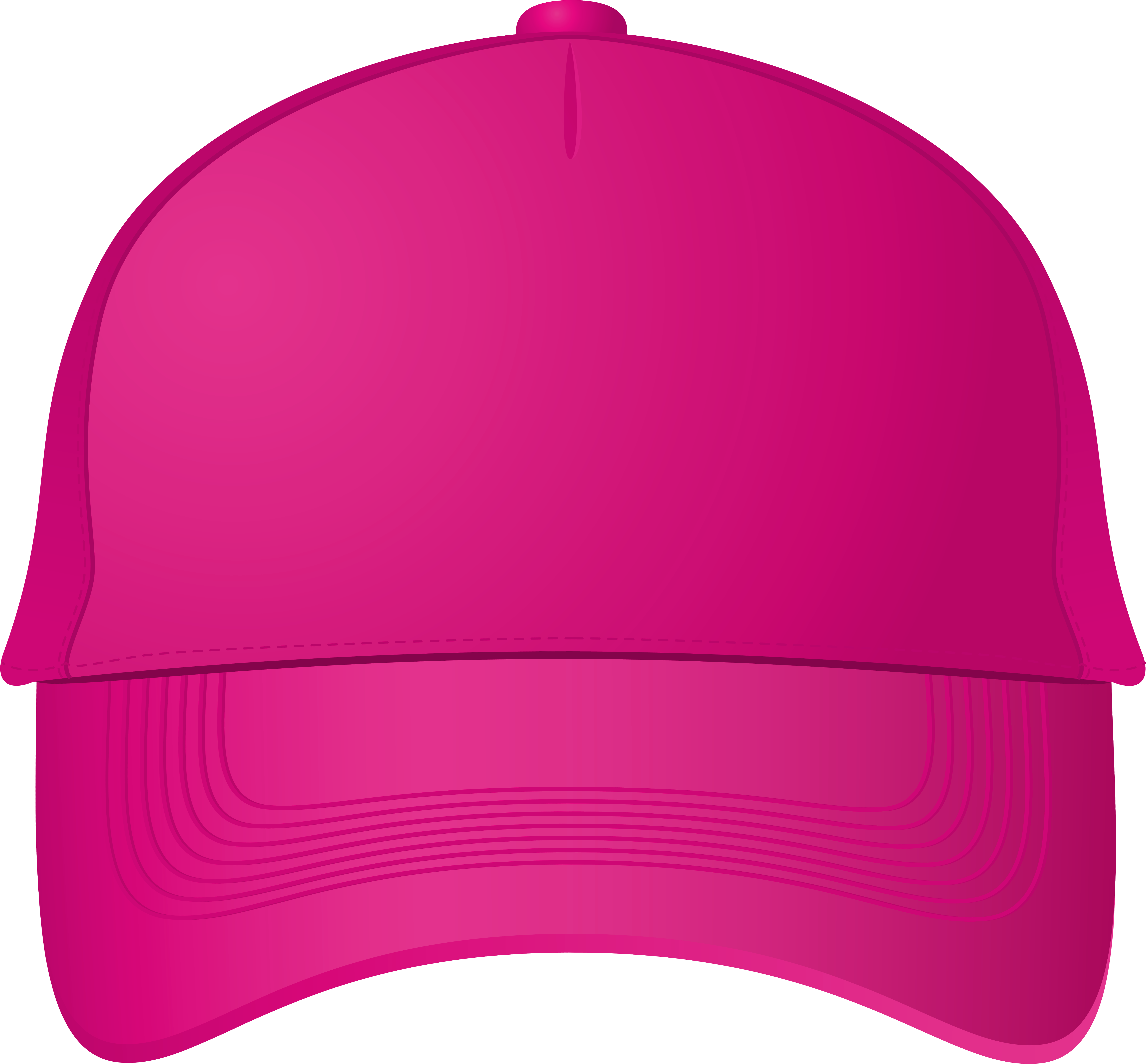 Clipart Pink Ball Baseball Cap Png Best Web - Deer Track Design Custom Decals And Apparel (6505x6137)
