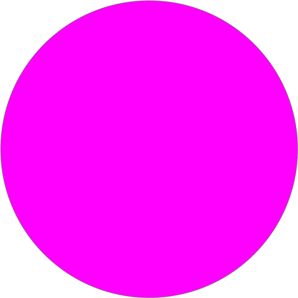 Clipart Pink Ball Clip Art At Clker Com Vector Online - Baseball Symbol Round Car Magnet (1024x1024)