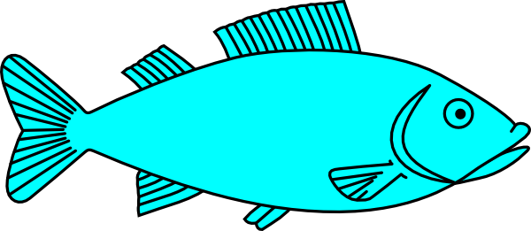 Fish Clipart - Clip Art Fish (600x261)