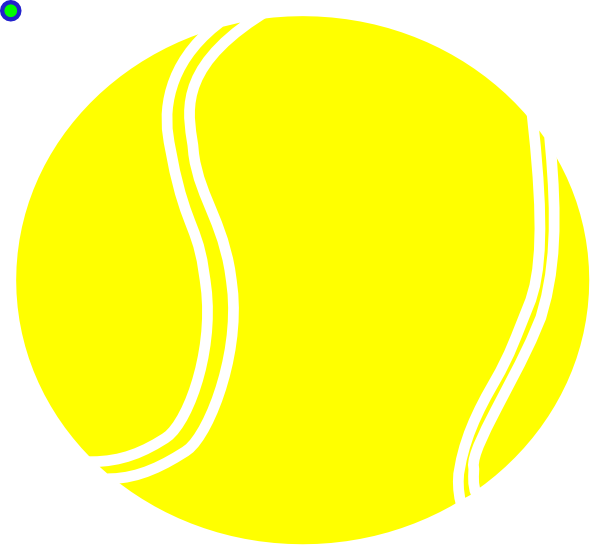 Yellow Bowling Ball Vector (600x555)