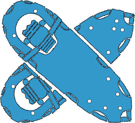 Graphics For Snowshoe Graphics - Snowshoes Clipart (466x424)