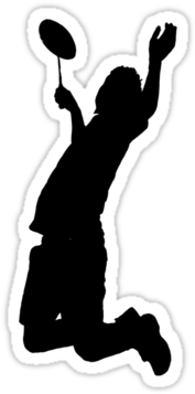 Let's Begin The Basics Of Badminton, This Is A Great - Badminton Images Clip Art (375x360)