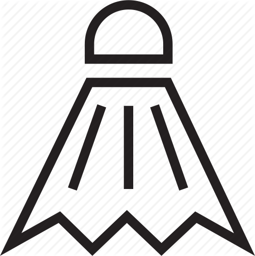 Badminton, Shuttlecock Icon Png - Portable Network Graphics (511x512)