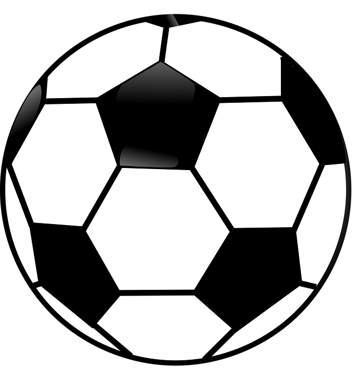 Black And White Soccer Ball (703x720)