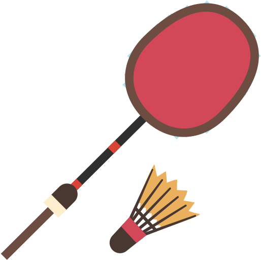 Badminton Racquet And Shuttlecock - Badminton Racquet And Shuttlecock (533x533)