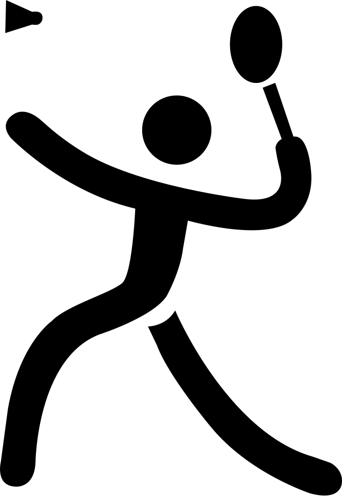 Play Badminton Comments - Badminton Png (676x981)