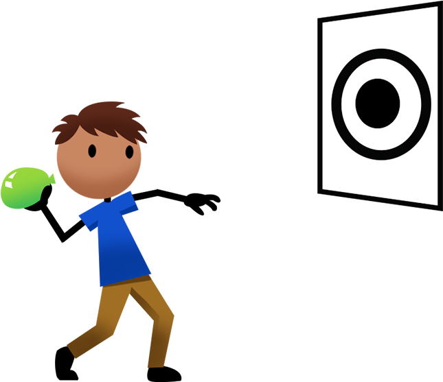 Target Throwing - Throwing A Ball At A Target (880x560)