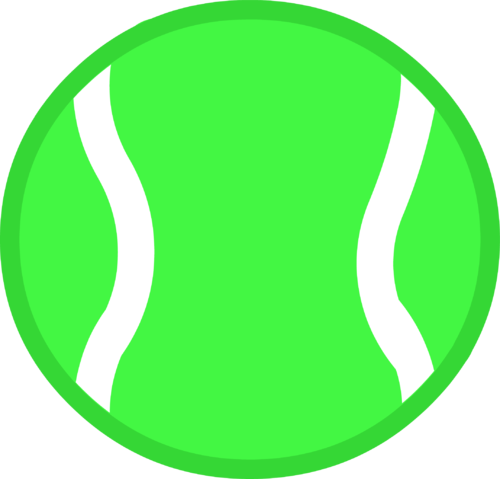 New Tennis Ball Body - Tennis (500x479)