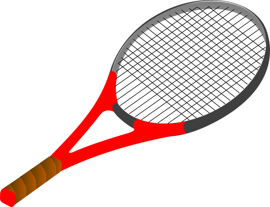 Tennis Clip Art Border Free - Tennis Racket Transparent Background (939x720)