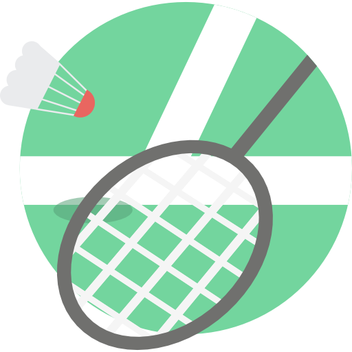 Badminton Free Icon - Badminton Icon Png (512x512)