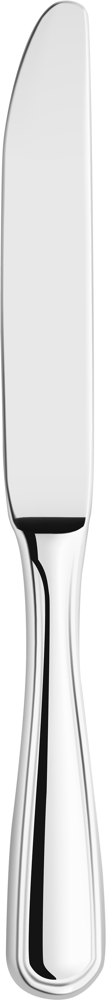 Table Knife Png Clipart - Monochrome (537x3500)
