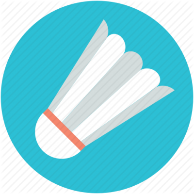 Badminton, Badminton Birdie, Feather Shuttlecock Png - Shuttlecock (400x400)