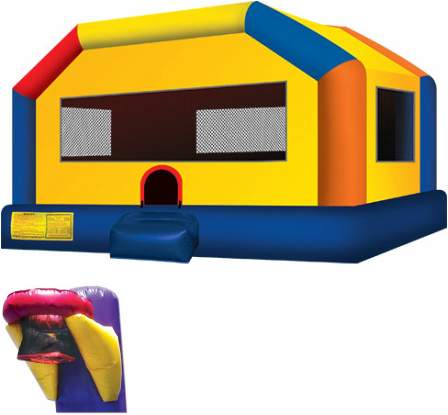 Basketball Jam - Inflatable Castle (448x415)