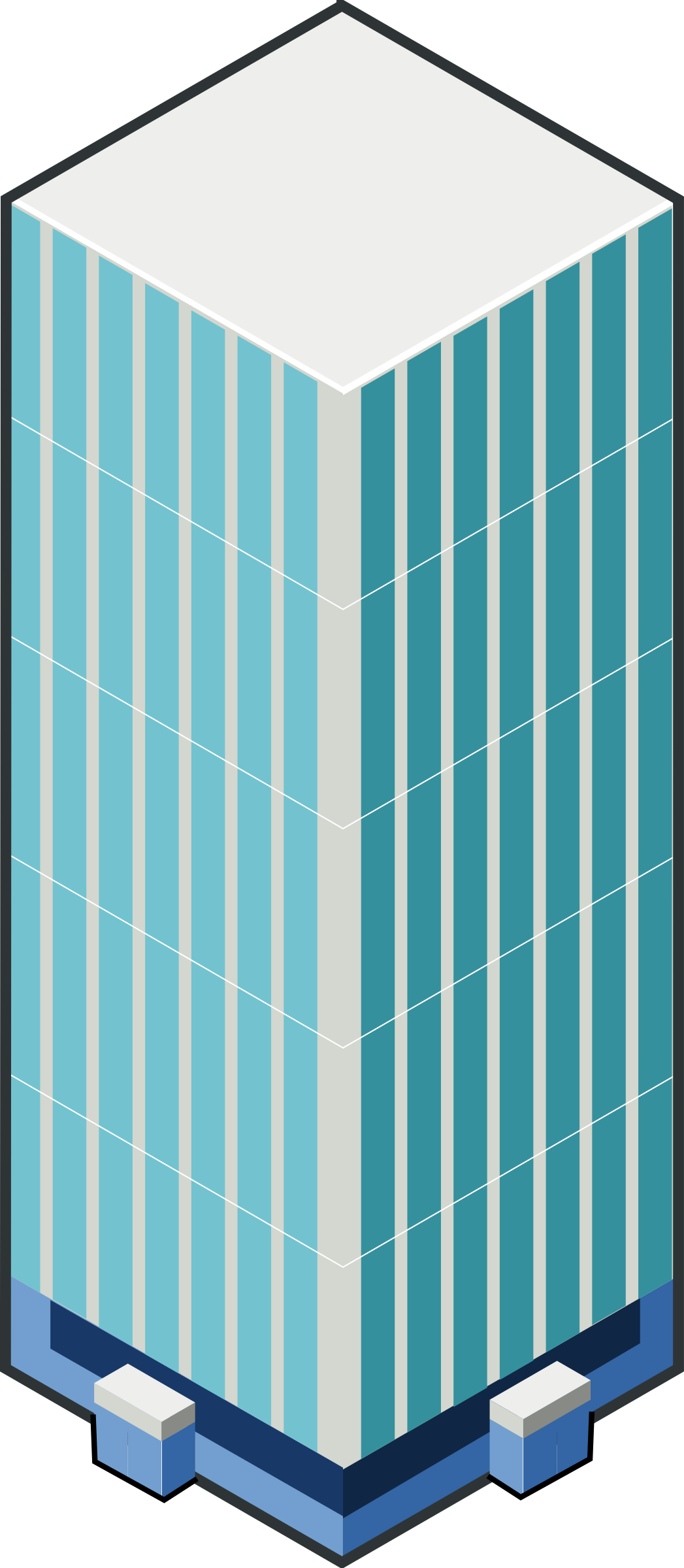 Skyscraper Clip Art 05 - Skyscraper Clipart (1047x2400)