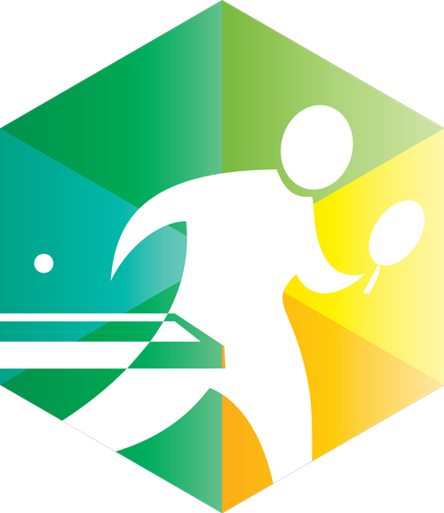 Table Tennis Icon - 2019 Island Games (500x578)