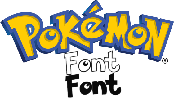 Pokemon Font Generator - Pokemon 9-pocket Portfolio: Pikachu (695x318)