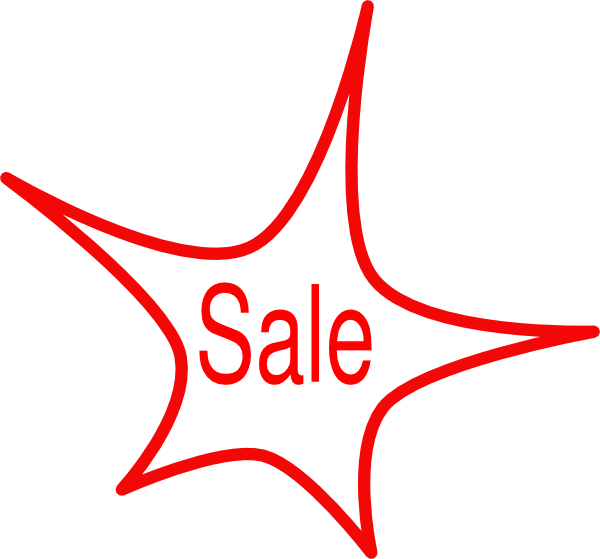 Sale Clip Art - Free Clip Art Sale (600x559)
