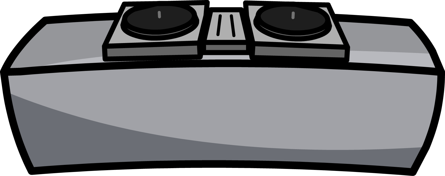 Dj Clipart Dj Table - Dj Table Png (1758x695)