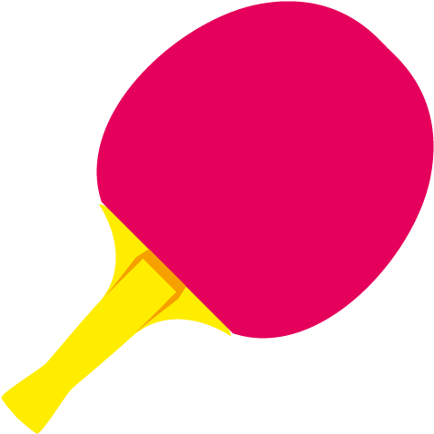 Table Tennis Racket Sport Cartoon - Sports (800x800)