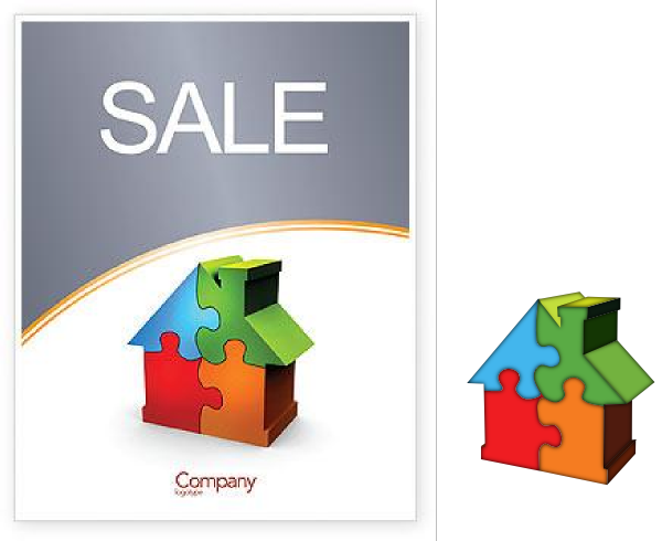 Template Real Estate Poster (600x490)
