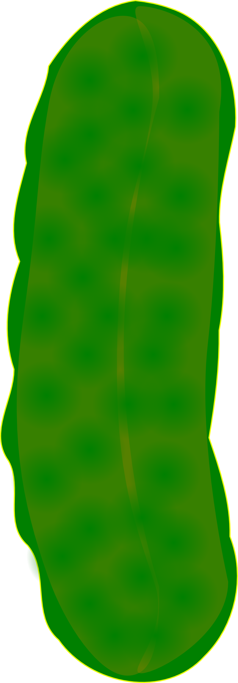 Clipart Pickle Dba8 - Very Hungry Caterpillar Pickle (836x2400)