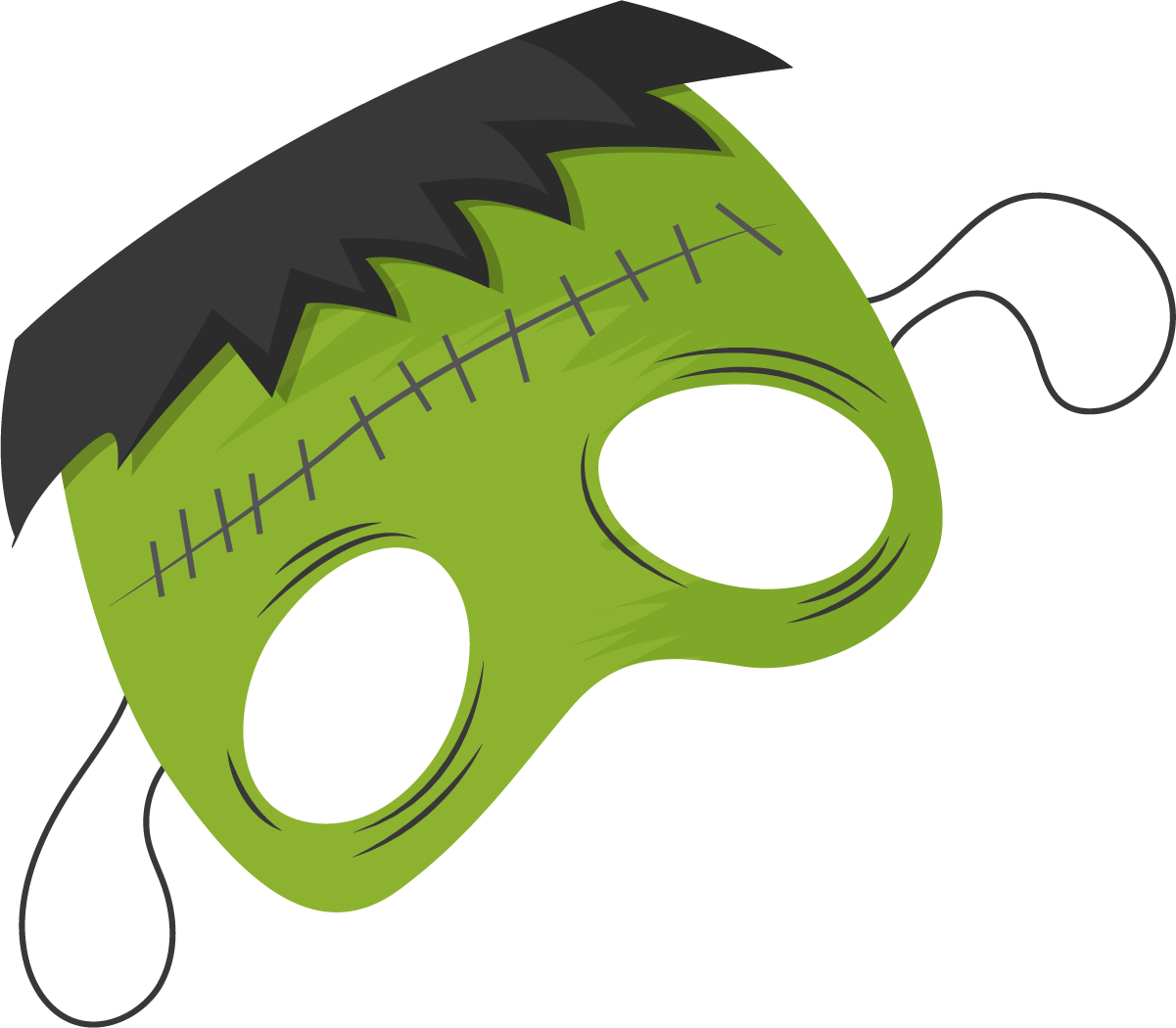 Hulk Monster Clip Art Monster Mask Material - Mascara Hulkpng (1201x1050)