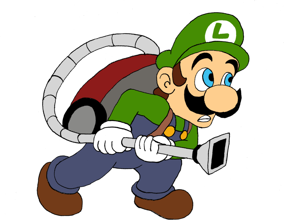 Luigi Clip Art - Luigis Mansion Clipart (981x815)
