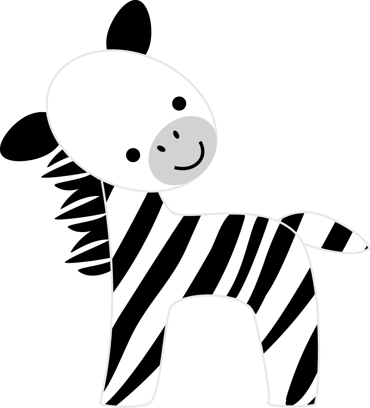 Zoos - Zoo Animal Clip Art (1399x1543)