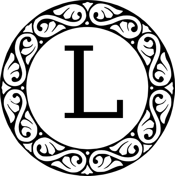 Fancy Letter T (594x598)