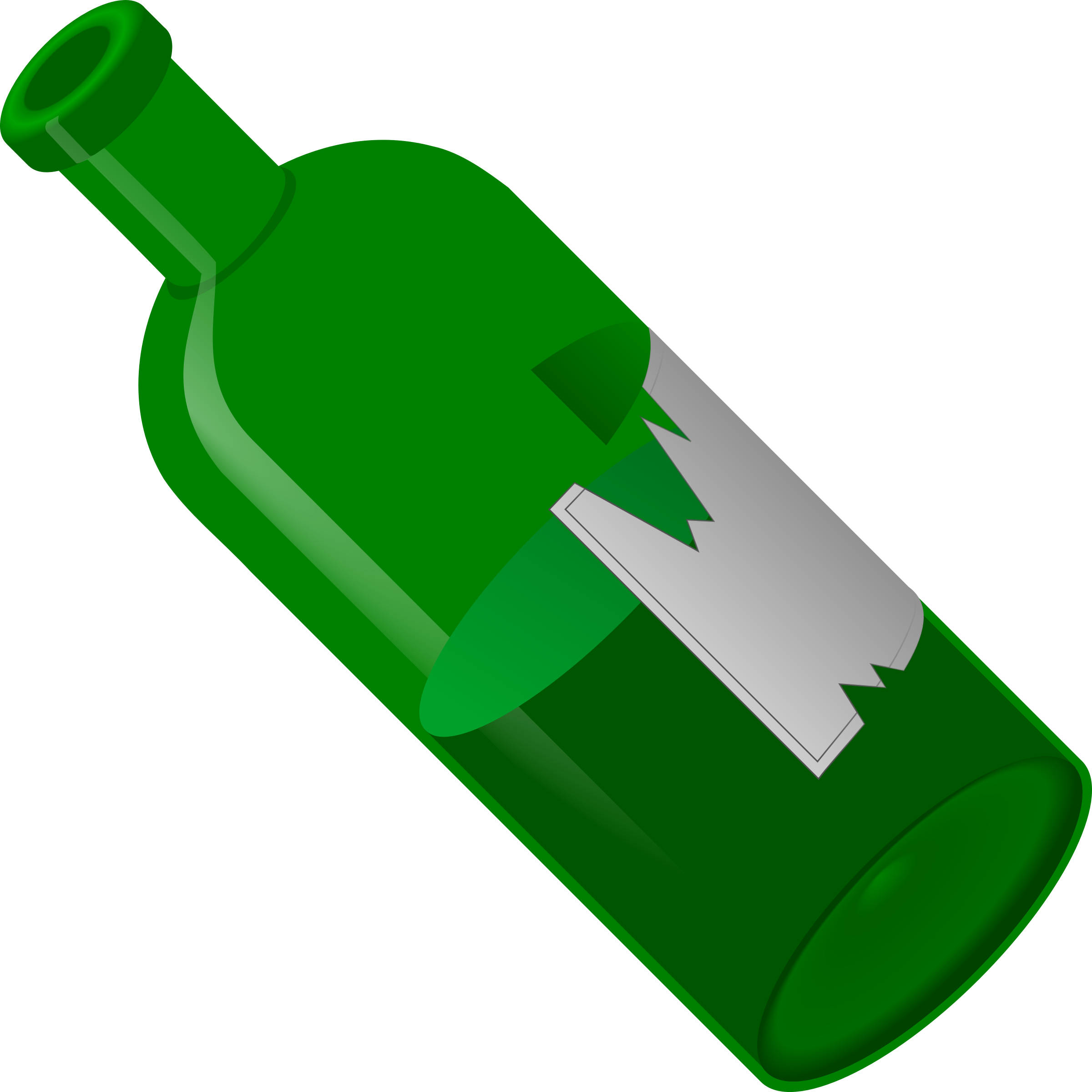Glass Bottle Clipart (2400x2400)