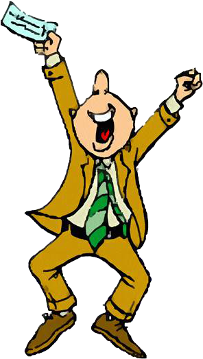 Salary Paycheck Cliparts - Paycheck Clipart (302x536)