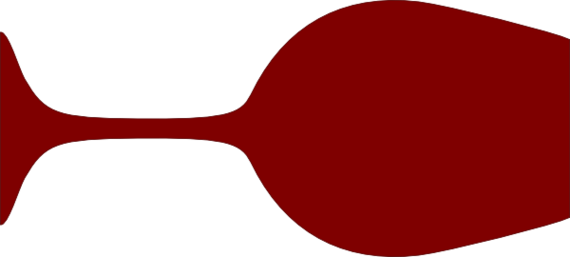 Wine Glass Art Clipart Free To Use Clip Resource - Glass Of Wine Vector (570x257)