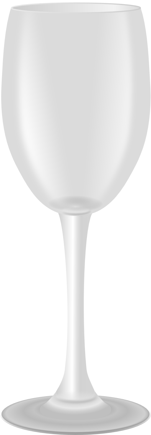 Clipart Wine Glass - كأس فارغ Png (512x1471)