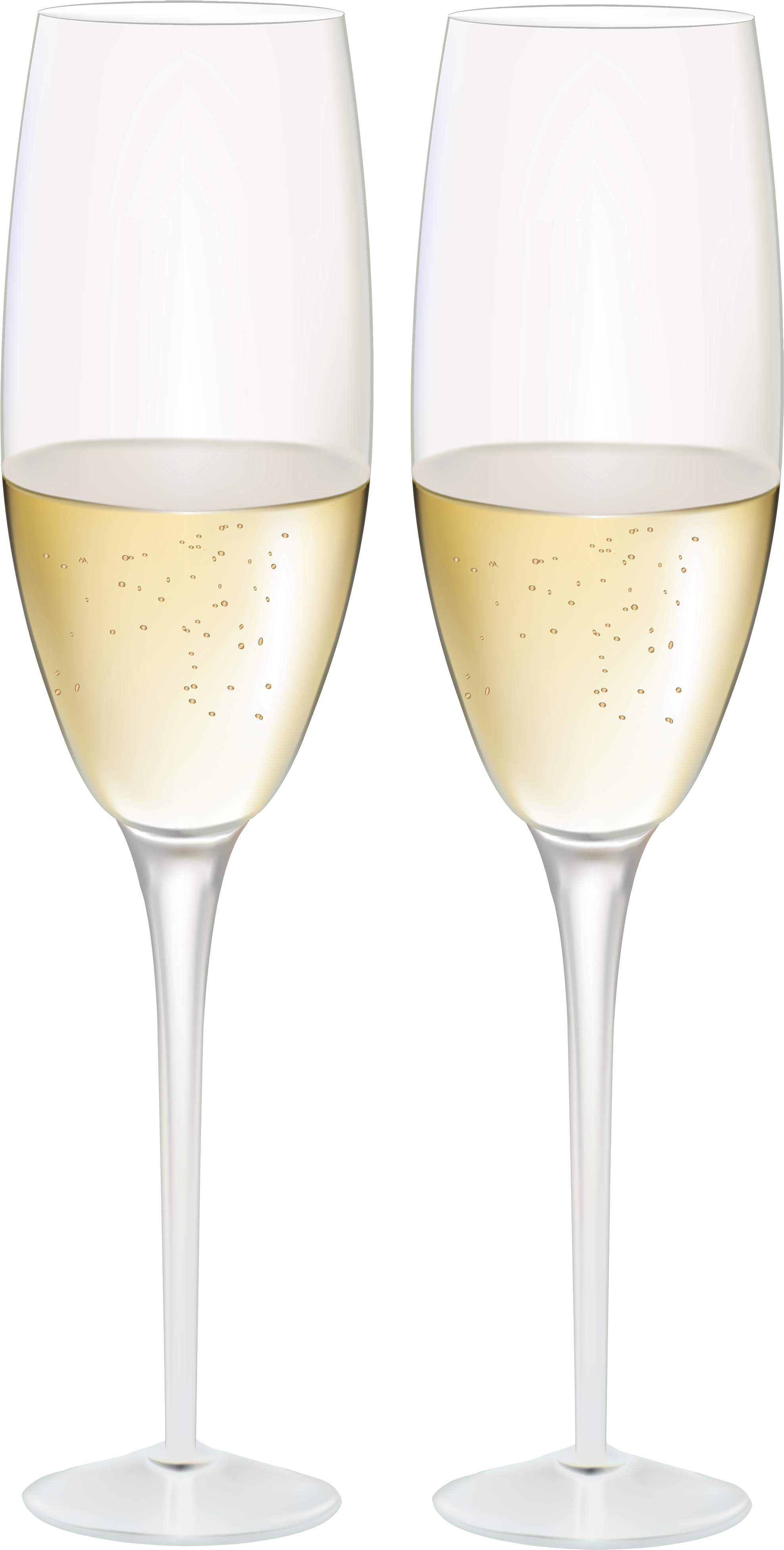 Champagne Glasses Png Clipart - Champagne Glasses Png (2100x4000)