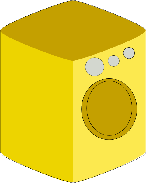 Wash Machine Clip Art - Washing Machine (480x600)