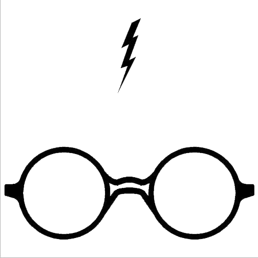 Harry Potter Glasses Clipart 08 - Harry Potter Glasses Png (504x504)
