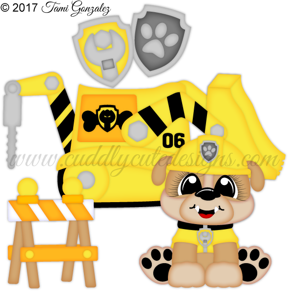 Bulldozer Puppy Pal - Bulldozer (600x600)