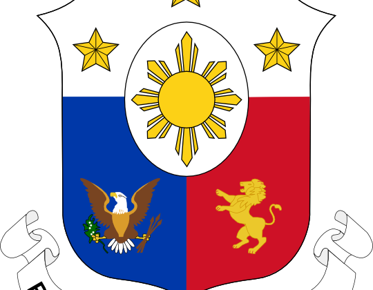 Astronomer Cliparts - Republic Of The Philippines Official Logo (540x420)