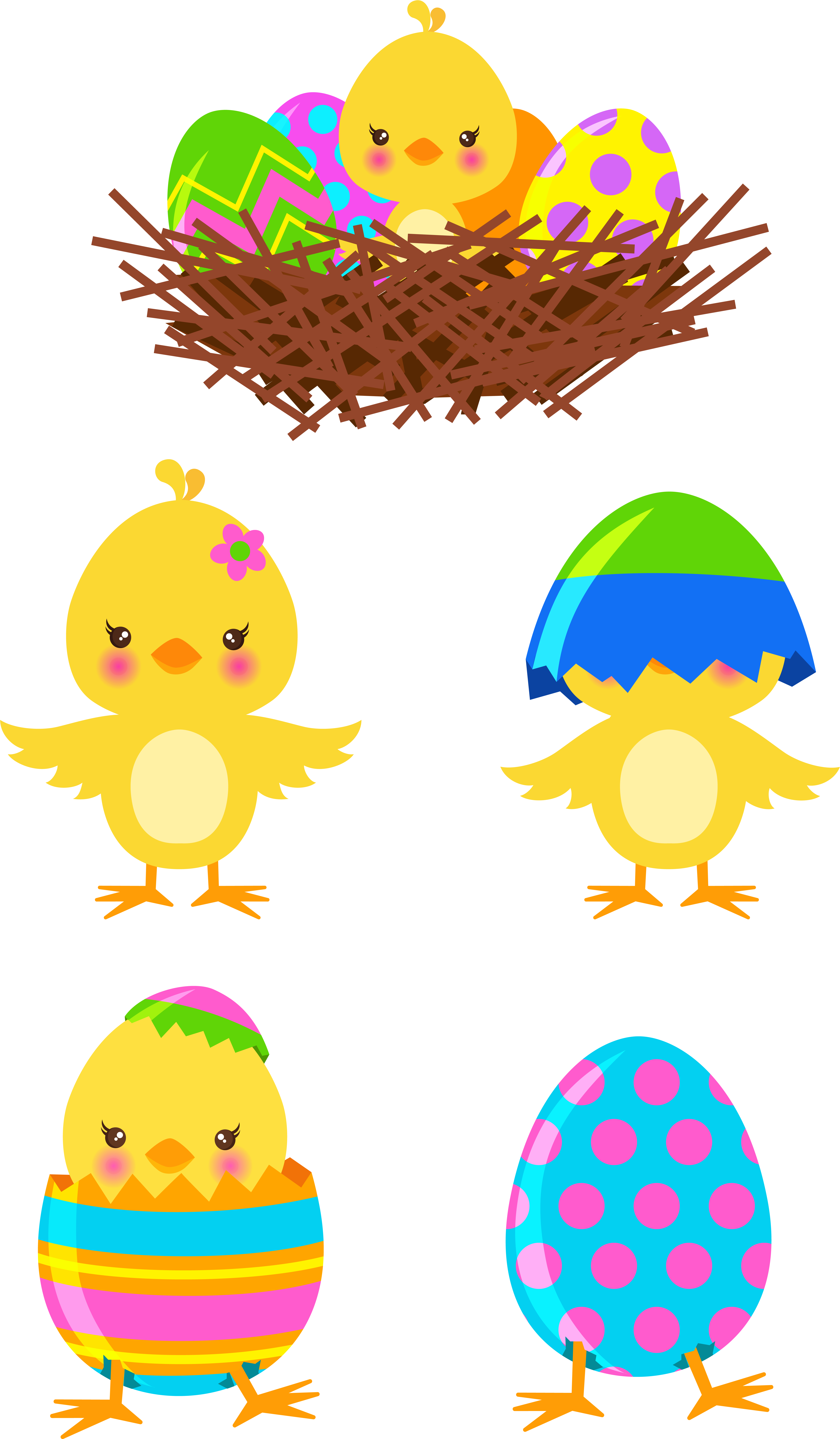 Clipart Images Collection Easter Chick Images Pictures - Clipart Images Collection Easter Chick Images Pictures (5548x8937)