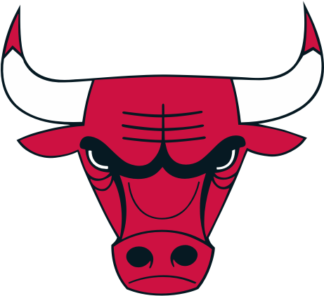 San Antonio Spurs Basketball - Chicago Bulls Logo (500x500)