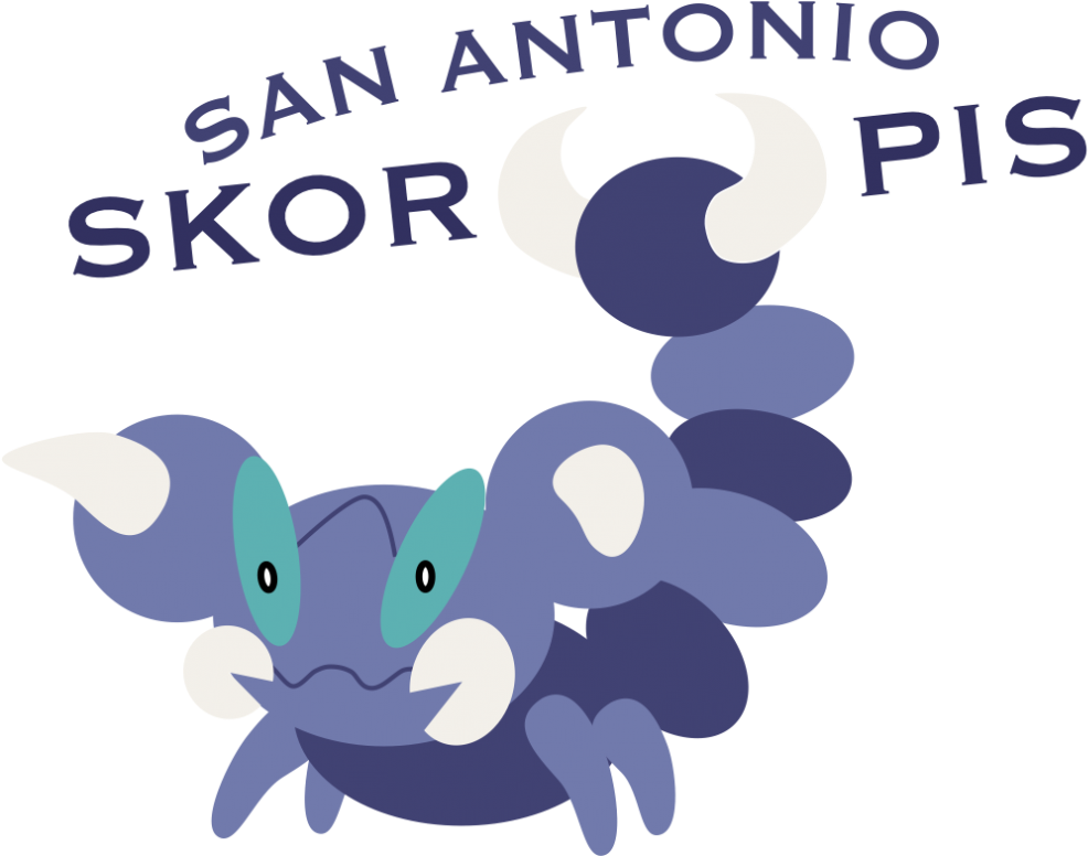 San Antonio Skorupis San Antonio Spurs X Skorupi - Pokémon (1024x775)